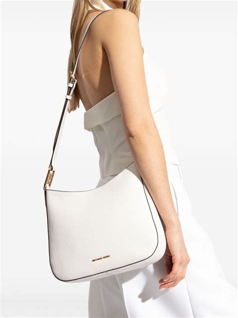 michael michael kors leather shoulder bag|michael kors kensington shoulder bag.